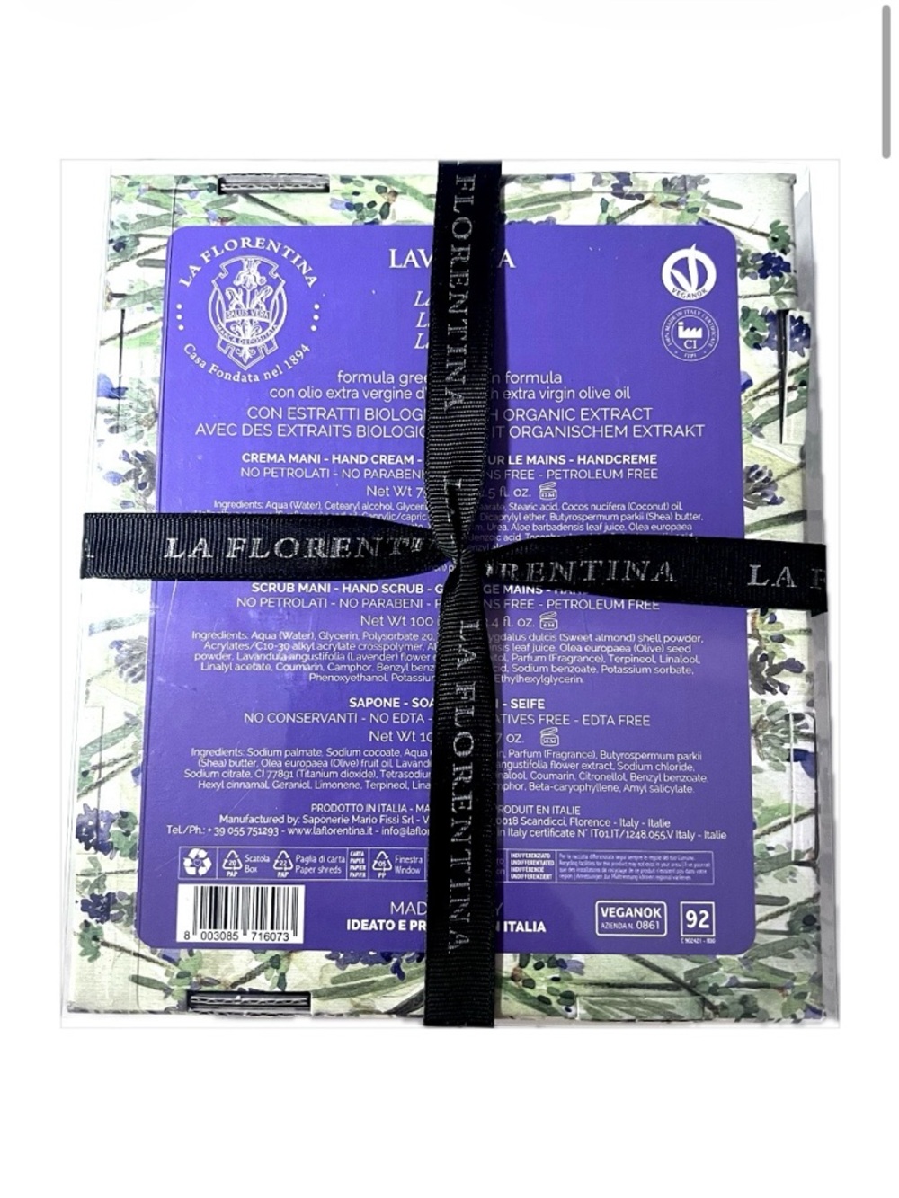La FLORENTINO Lavender Bath & Hand Care - Picture 3 of 6